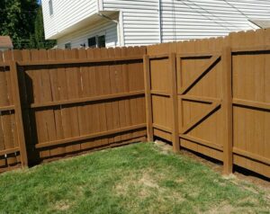 Fence Refinishing Staining Painting