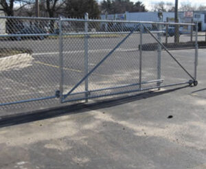 Cantilever Chain Link Gate Huntsville