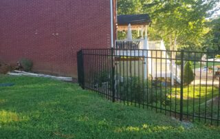 residential grade aluminum fence