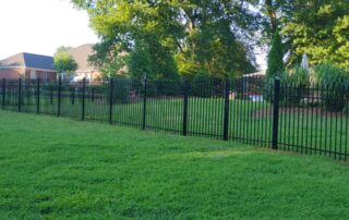 Arch Gates Spear Top Aluminum Fence