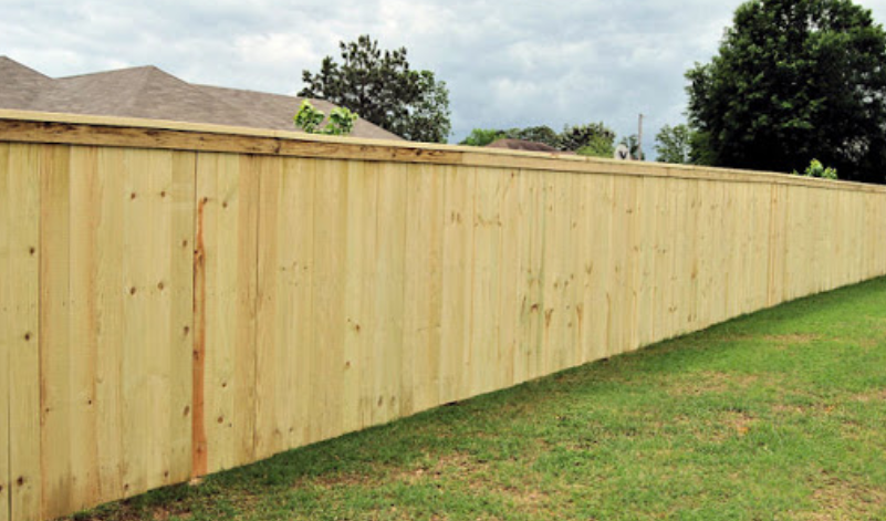 Cap and Trim Fence