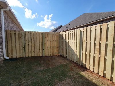 Shadow Box Fence