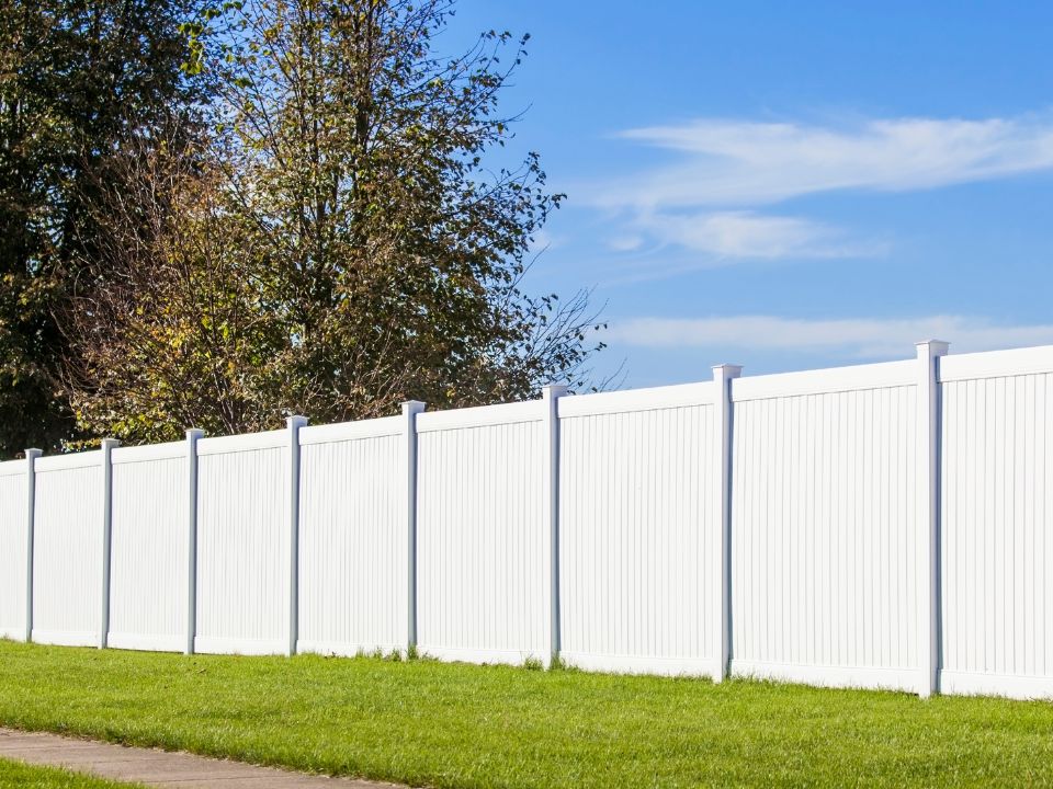 PVC fence