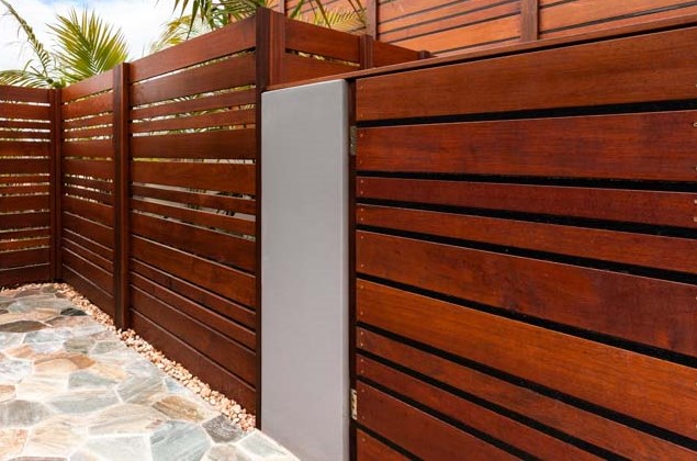 redwood fence