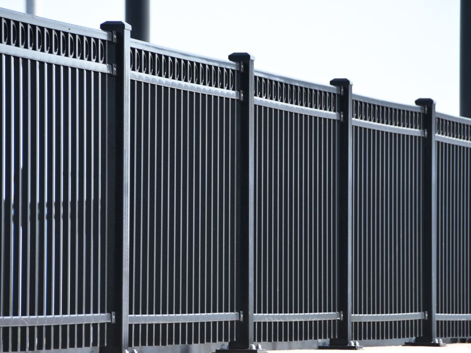 steel fence