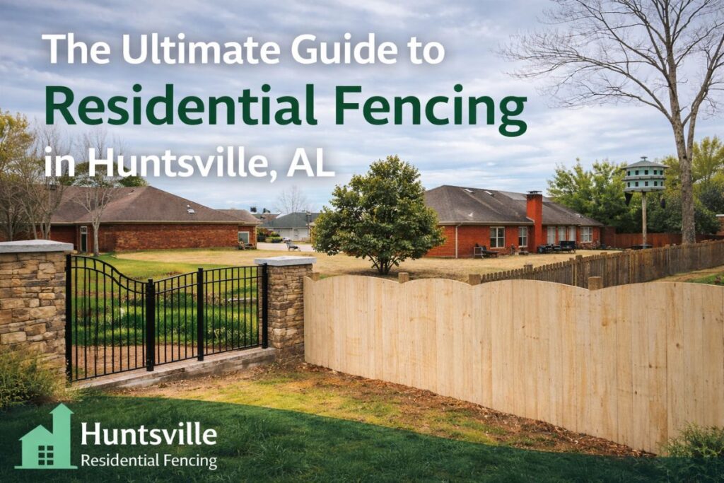 The Ultimate Guide to Residential Fencing in Huntsville, AL (2026 Edition)
