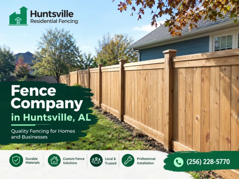 fence company huntsville al