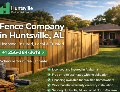 Fence Company in Huntsville, AL | Huntsville Residential Fencing
