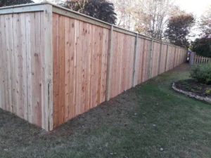 cap and trim fence