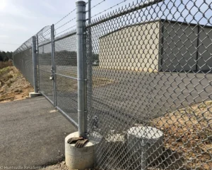 heavy gauge chain link fence