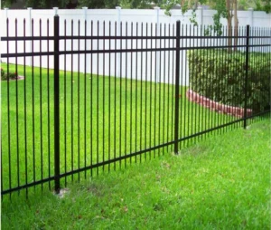 ornamental spear aluminum fence