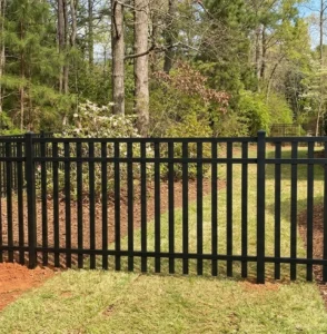 picket aluminum fence